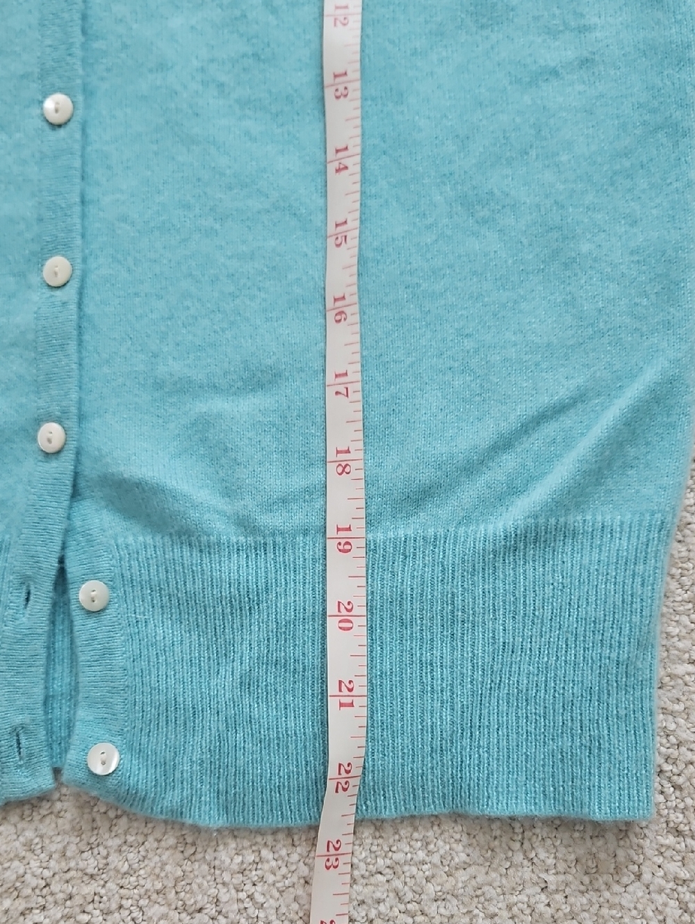 Lord & Taylor cashmere cardigan, Med - Picture 3 of 8